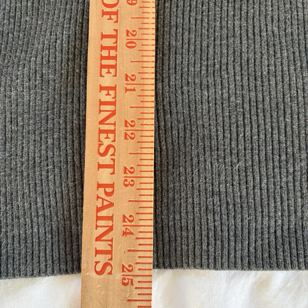 Women’s Lauren Ralph Lauren Gray Ribbed Turtleneck Sweater 100% Cotton Size 1X - Picture 12 of 12